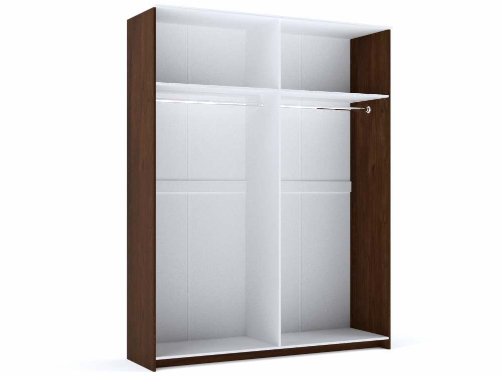 Шкаф 4-х дверный «Кантри» Орех Рибек темный