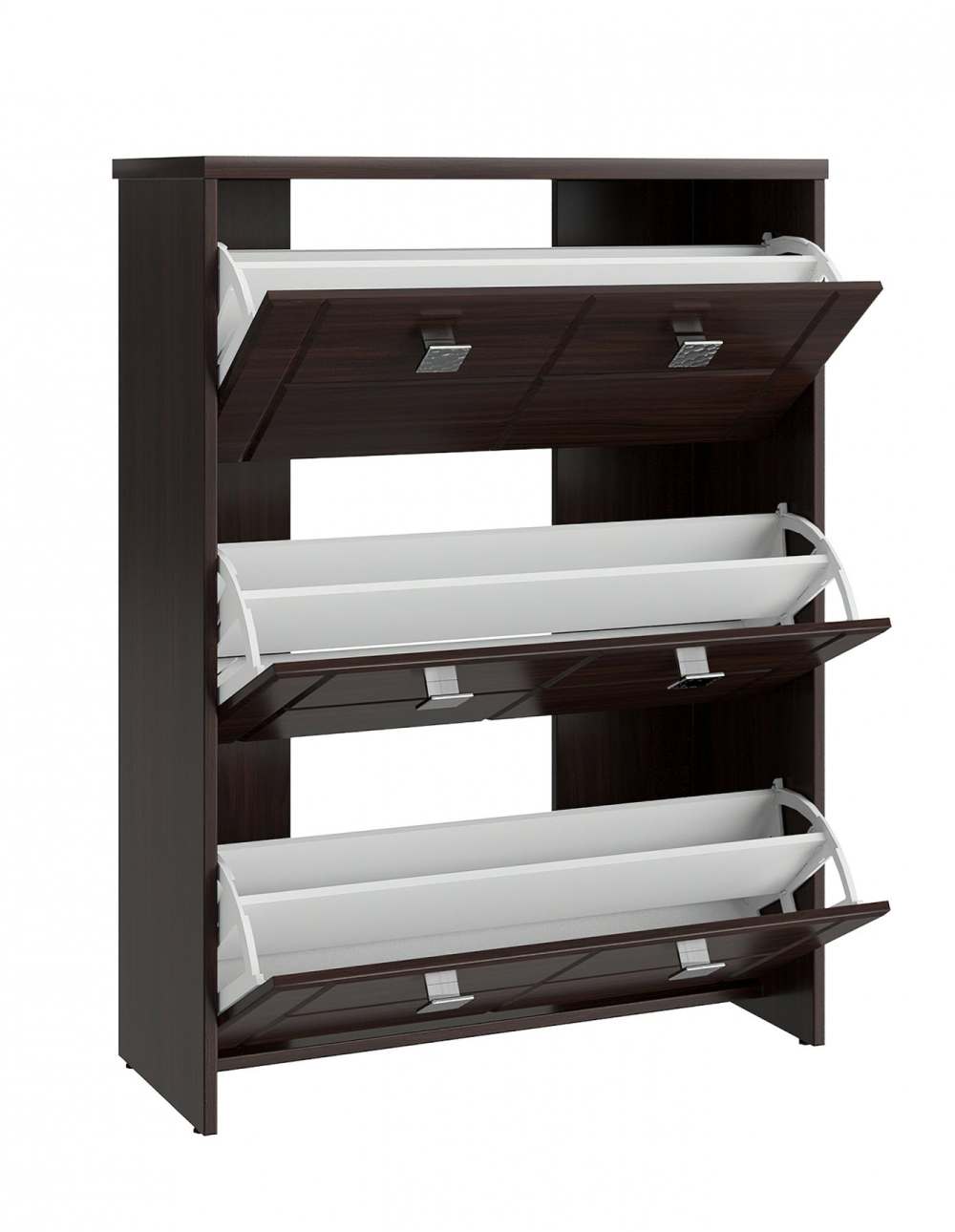 Обувница 3 секции «Изабель» ИЗ-55К Орех темный new