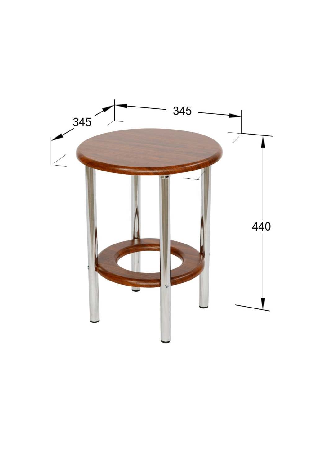 Табурет «София» Орех размеры
