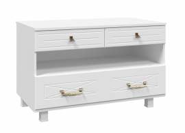 Тумба под телевизор «Элизабет» ЭМ-5 Белое дерево