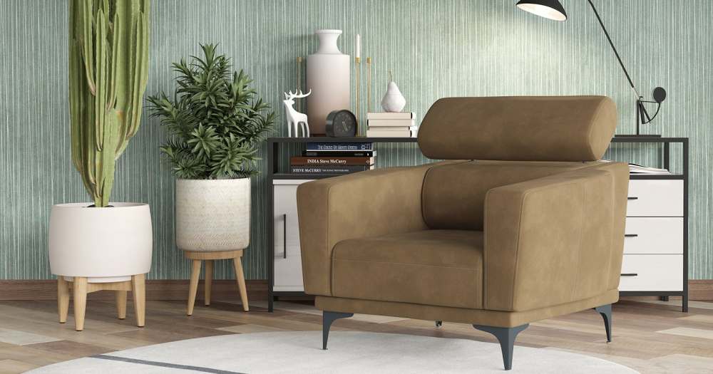 Кресло «Гловер» ТК 290 Торнадо мокко ореховый