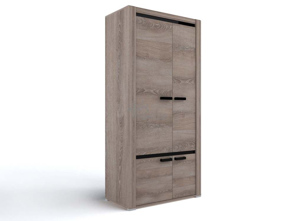 Шкаф для одежды Б-1 «Бруна» Ясень Таормино
