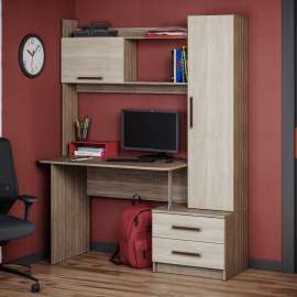 Уголок школьника СТ-101 «Паскаль» Ясень Шимо темный/Ясень Шимо светлый