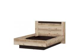 Кровать 160х200 см Страйп «Прага» Дуб Делано/Дуб Венге