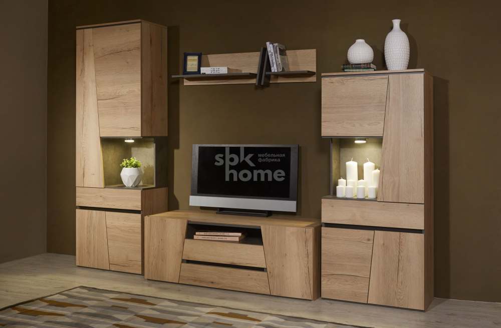 Гостиная «Стреза» Дуб Галифакс натуральный