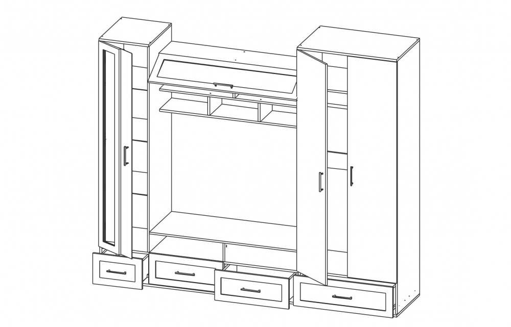 Стенка «Сицилия» 1