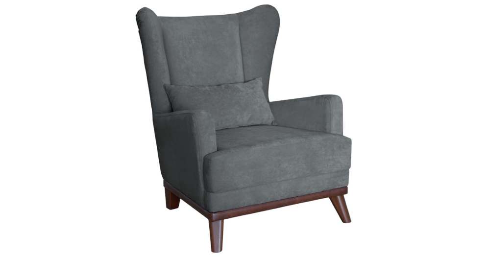 Кресло «Оскар» стальной серый