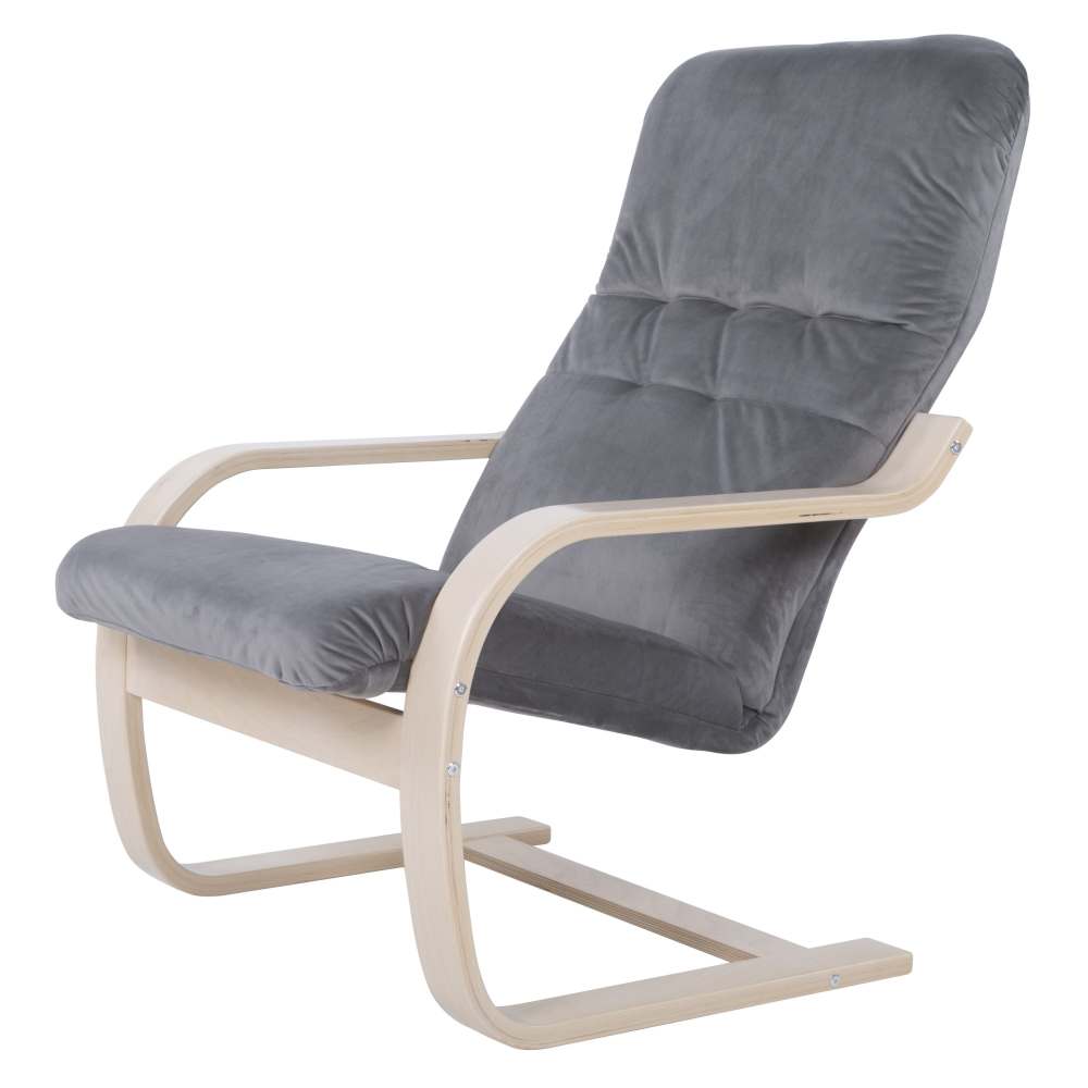 Кресло-качалка «Сайма» Берёза Белая/Премьер 25