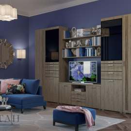 Гостиная «Лотос 25» Дуб серый