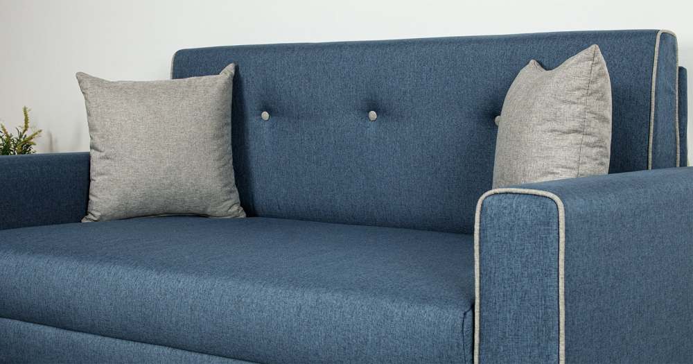 Диван-кровать «Найс 120» ТД 114/5 Тесла деним (светло-синий)