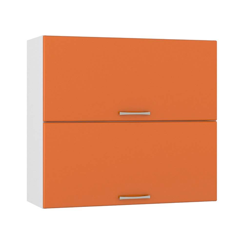 Шкаф навесной 800 гориз. 2 двери