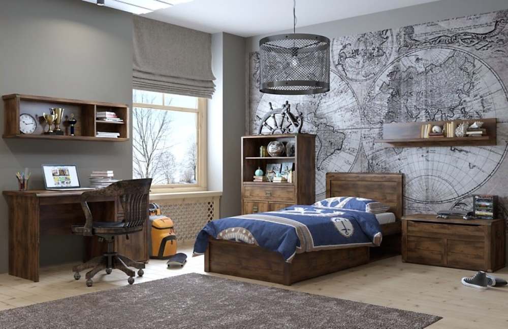 Модульная детская «Магеллан» Дуб саттер