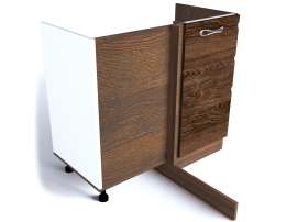 Кухонный шкаф напольный «Астана» СМУ-100 под мойку правый