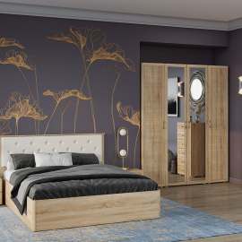 Спальня «Инесса» Дуб Сонома