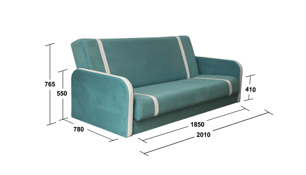 Диван «Успех-2», 201х78х76 см