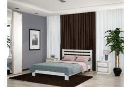 Кровать «Вероника» Дуб белый