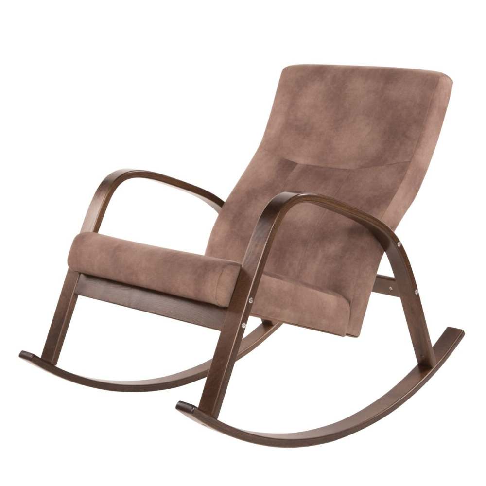 Кресло-качалка «Ирса» Вишня/Орех