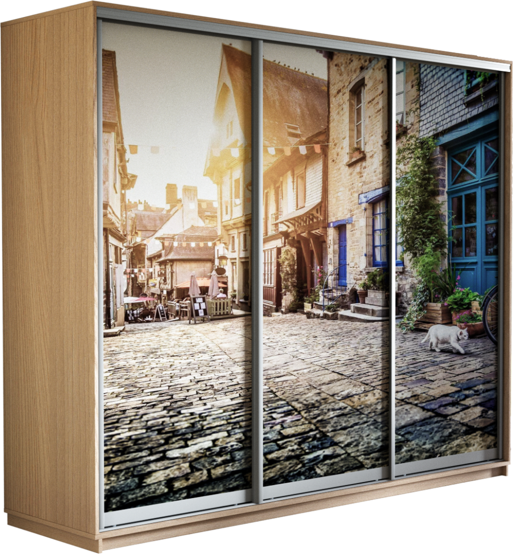 Фотопечать Улица, Корпус Дуб молочный