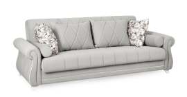 Диван «Роуз» 414 Прима лайт грей, 236x108x87 см