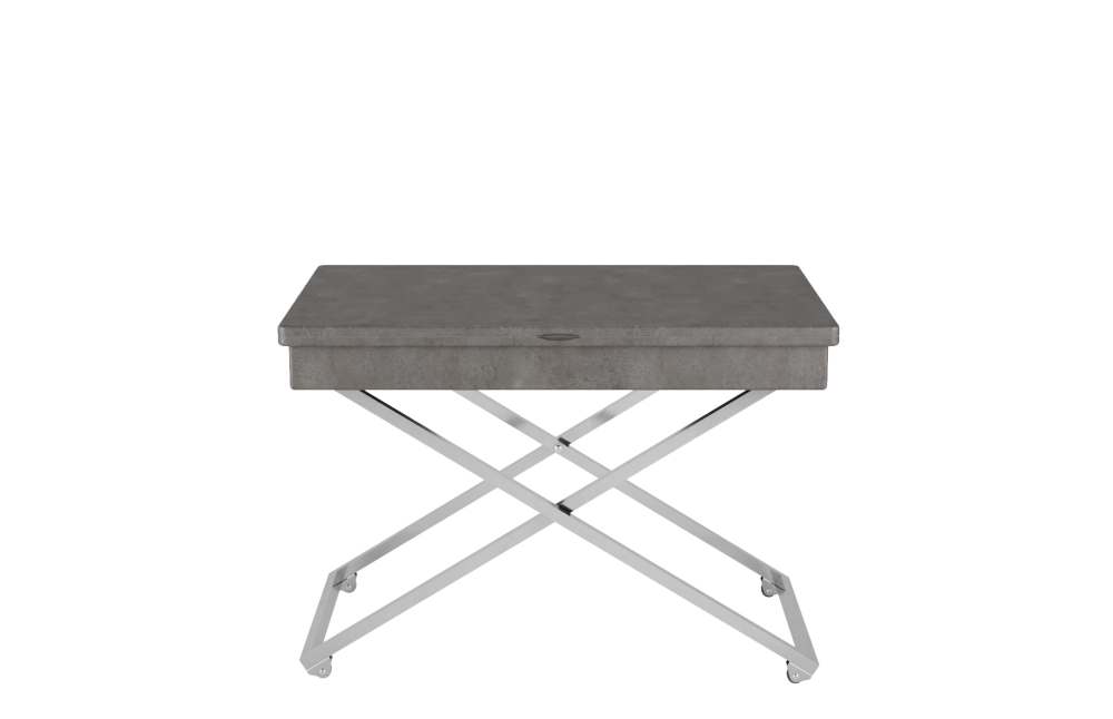 Стол-трансформер «Андрэ Менсола» серый бетон