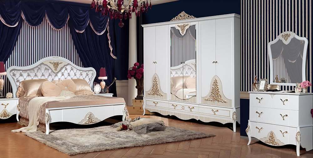 Спальня  «Стелла» 6Д-1,8 Белый