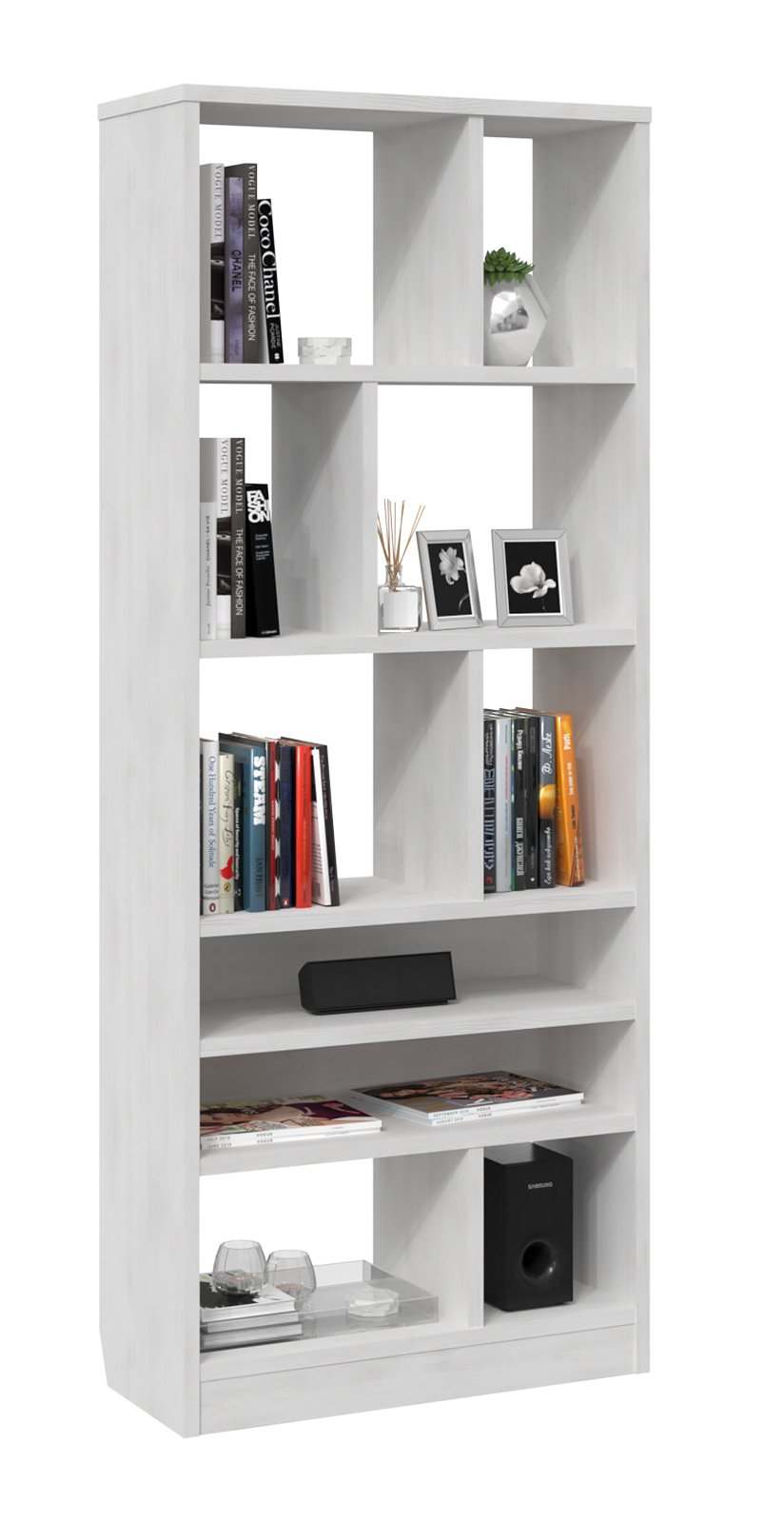 Стеллаж «Виктория» ВИ-3 Северное дерево светлое, высота 200 см