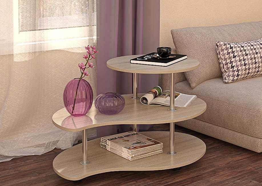 Стол журнальный «Капля 2»