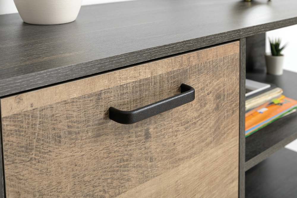 Модульная гостиная «Трувор» Дуб Гранж Песочный/Кромка Интра