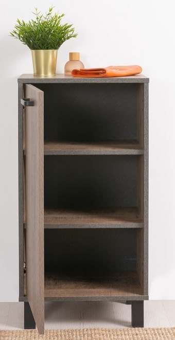 Шкаф-тумба 13.208 «Стронг» Дуб Гранж Колониальный/Интра 