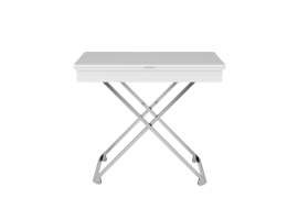 Стол-трансформер «Андрэ» Хром белый