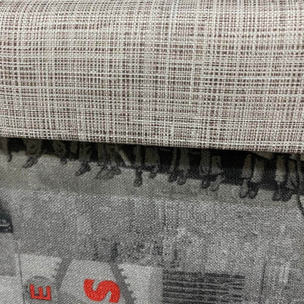 Пуф-банкетка Голливуд/ Стрит грей