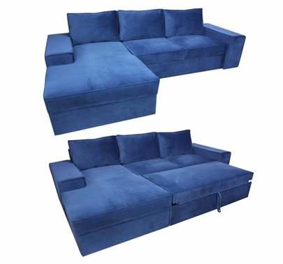 Диван угловой «Леон», 270х160х90 см, механизм дельфин