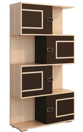 Стеллаж «Урбани», цвет венге, ширина 80 см