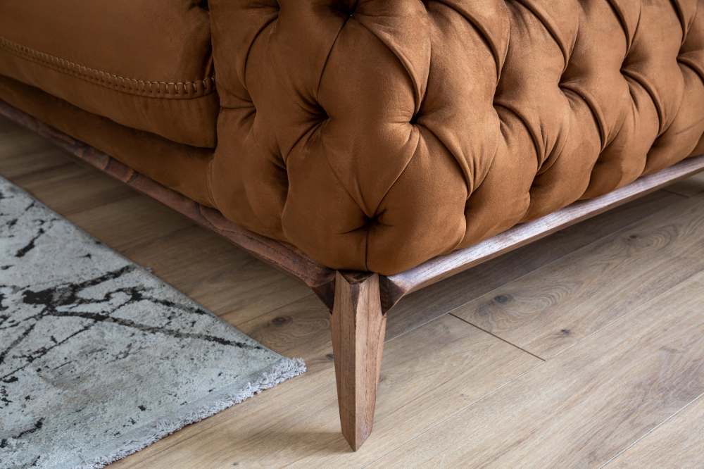 Диван 3х местный «Maserati» без спального места Коричневый