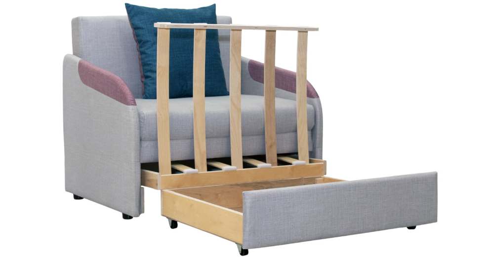 Кресло-кровать «Громит 85» Осло линен льняной бежевый