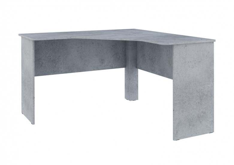 Стол письменный угловой «Грей» Цемент светлый