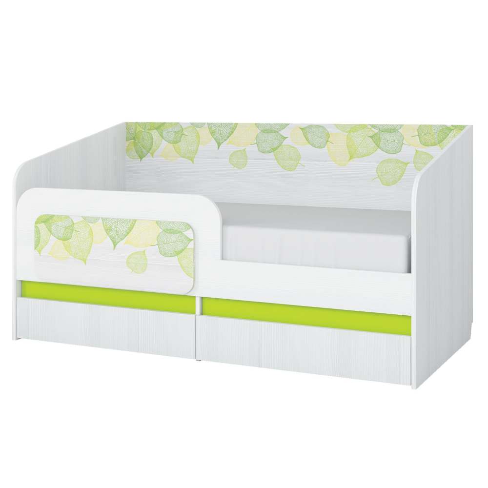 Кровать-тахта 800.4 Эко с защитным бортиком