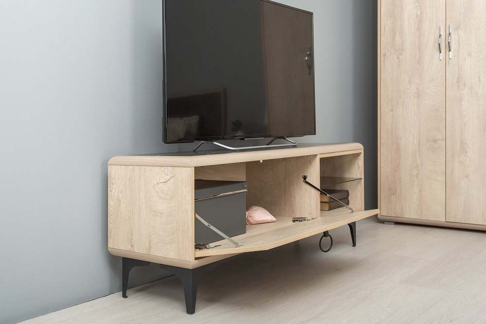 Тумба под ТВ Мальта внутреннее наполнение