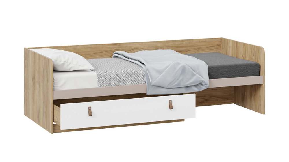 Кровать «Марвин» Какао/Белый