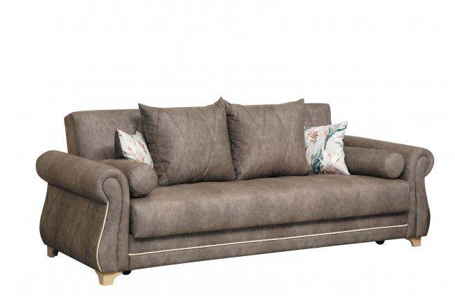 Диван-кровать «Порто» Велюр конго кофе