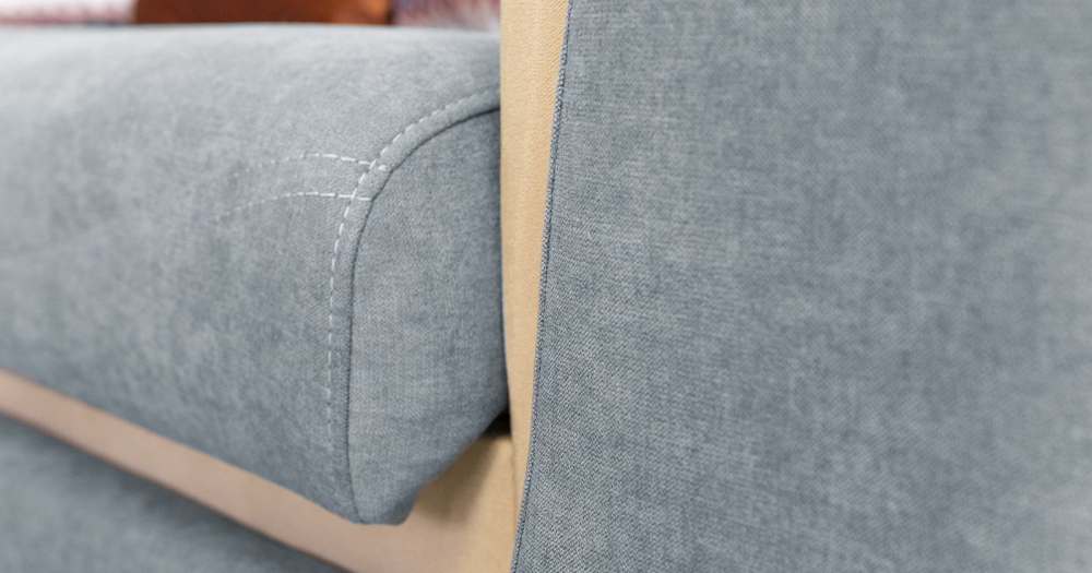 Диван-кровать «Эмма» Лаунж 13 графитовый серый