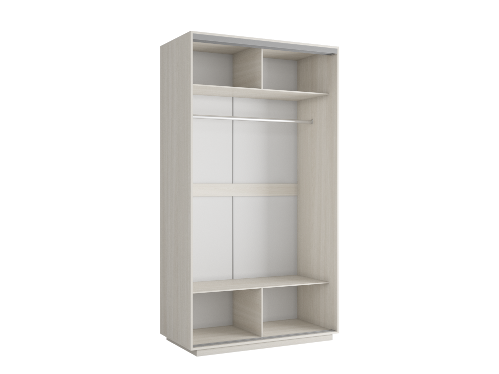 Шкаф-купе «Экспресс Хит» Комби Ясень Шимо светлый внутреннее наполнение