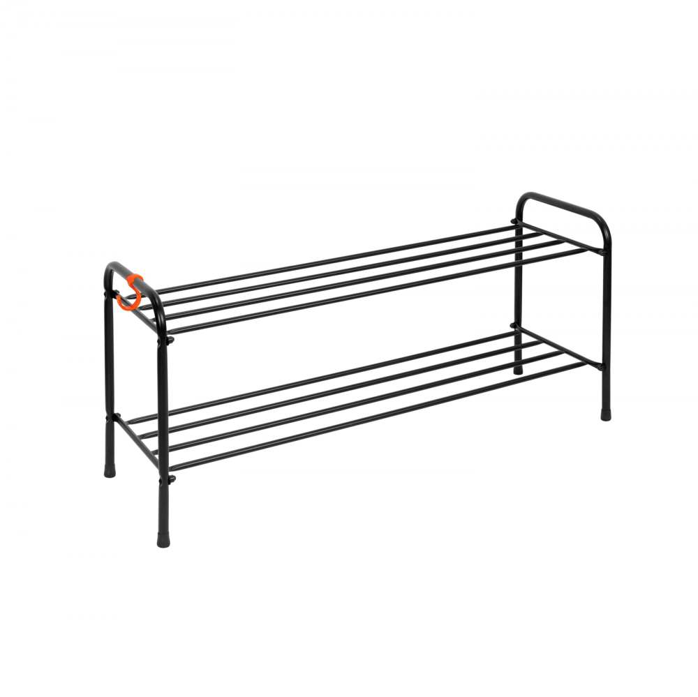 Подставка для обуви 2-х полочная 80 Черный