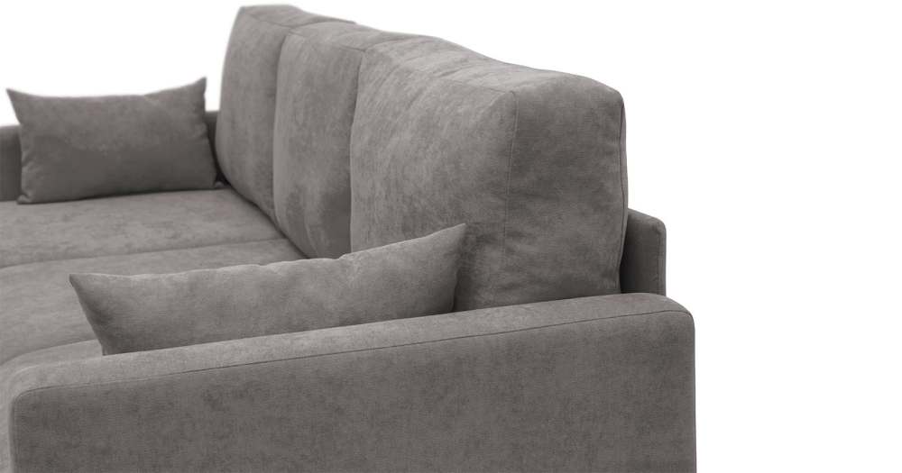 Диван-кровать угловой «Дилан» ТД 269 Лаунж 11 тауп