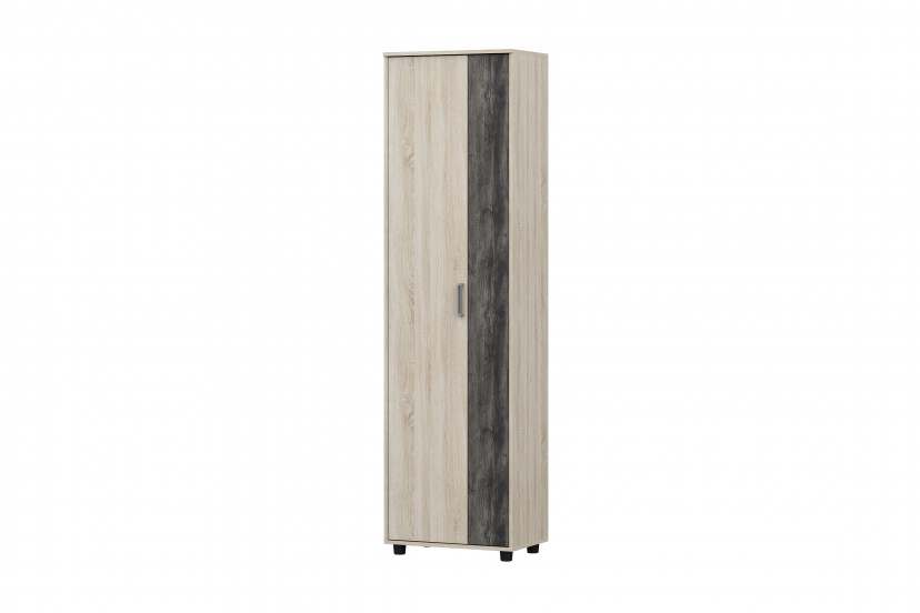Шкаф двухстворчатый «Визит 1» Дуб Сонома/Сосна Джексон, высота 215 см