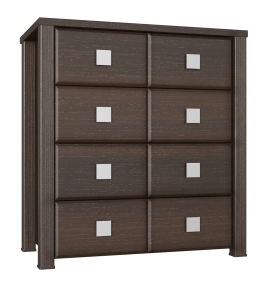 Комод «Изабель» ИЗ-04 Орех темный