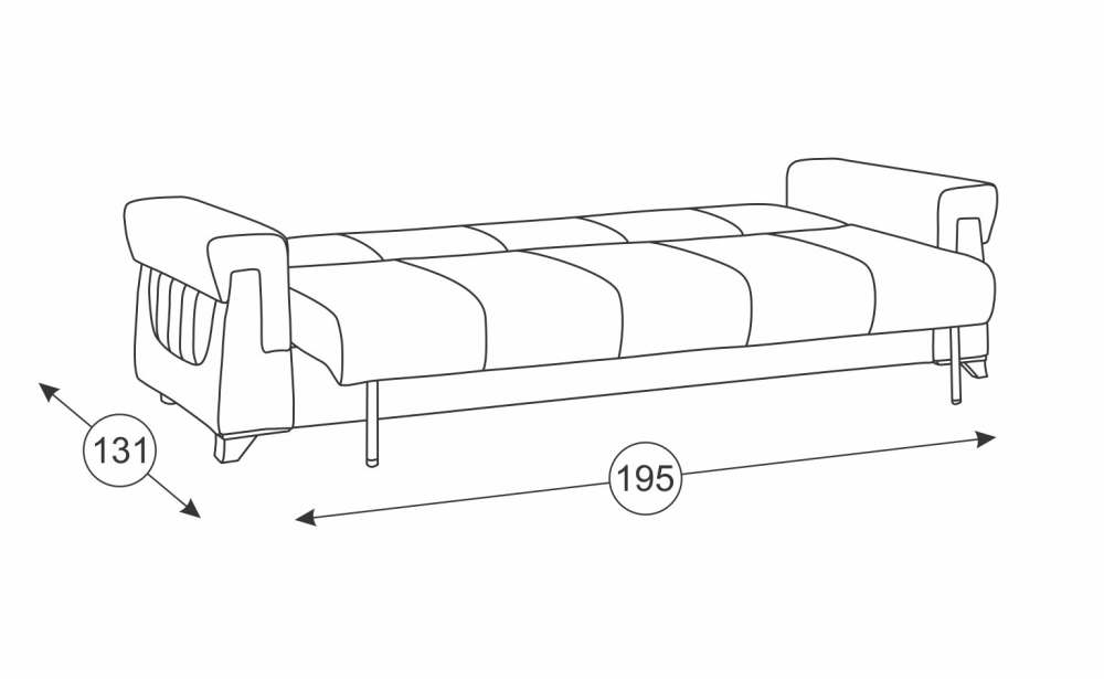 Диван-кровать «Чарли»