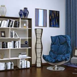 Стеллаж  «2» Дуб венге/дуб молочный, высота 180 см