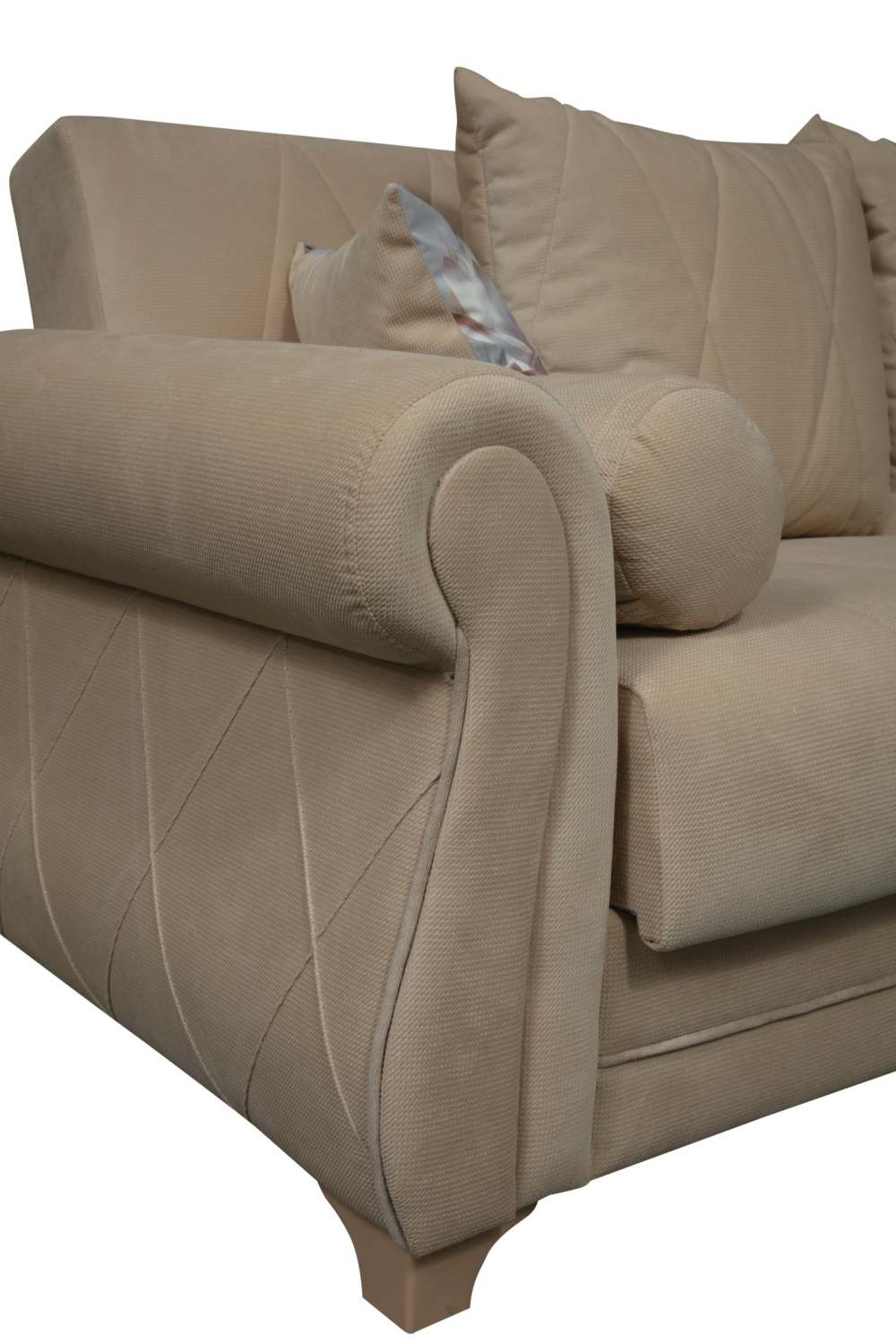 Велюр киви латте/Микровелюр италия/Микровельвет кремовый