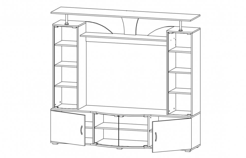 Стенка «Виста» 17